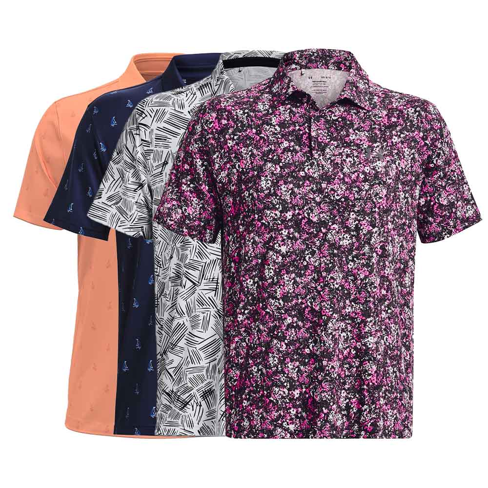 Under Armour M Playoff 3.0 Printed Polo 0