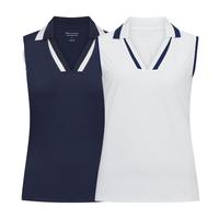 W Essential Sleeveless Poloshirt