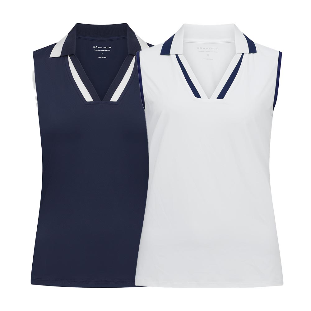 Röhnisch W Essential Sleeveless Poloshirt 0